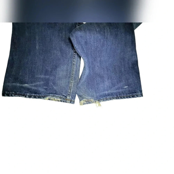 Polo Ralph Lauren Vintage 67 Men's Straight Leg Medium Wash Blue Jeans, 36X32 - Picture 8 of 12